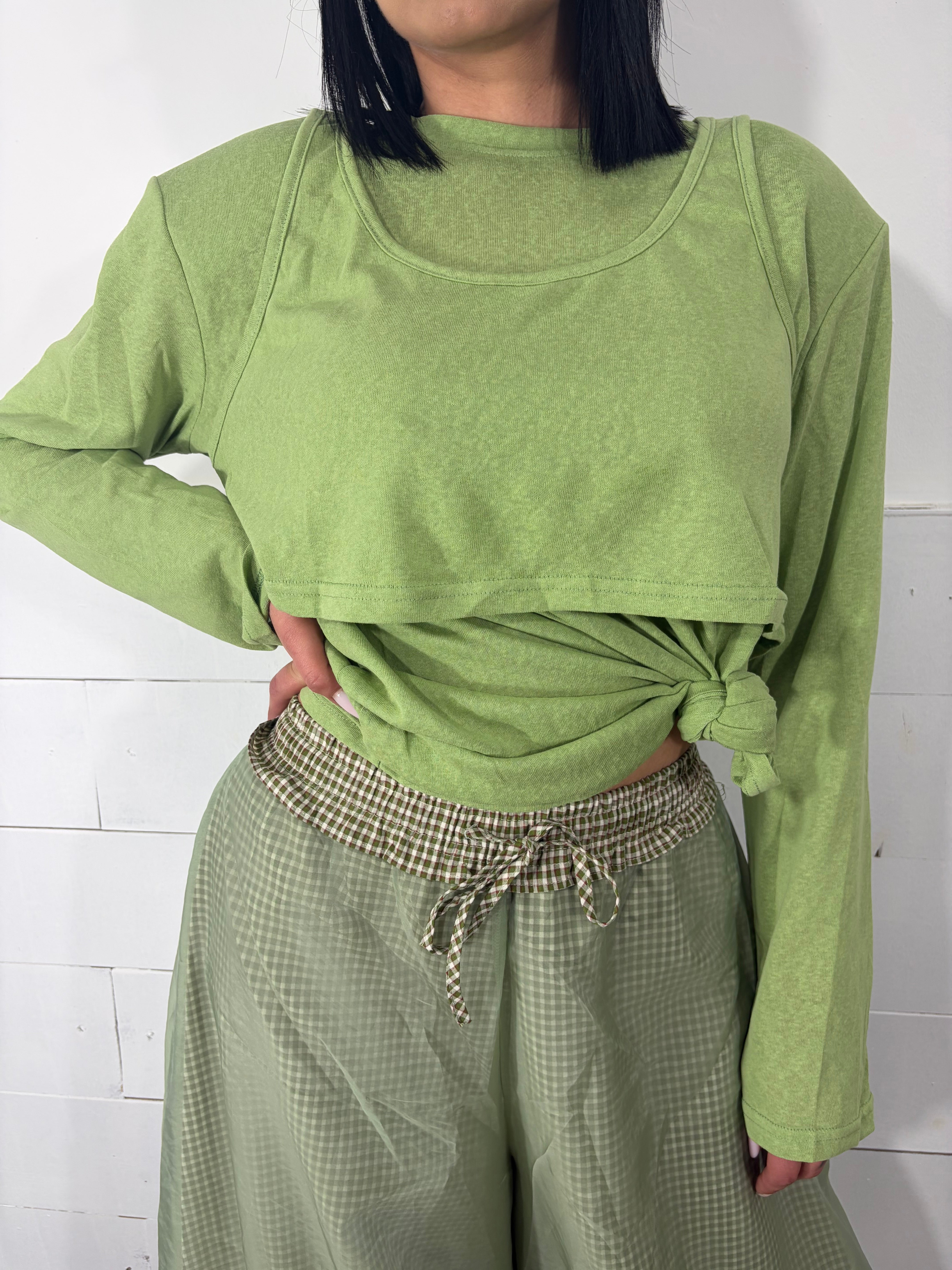 Maglia pistacchio