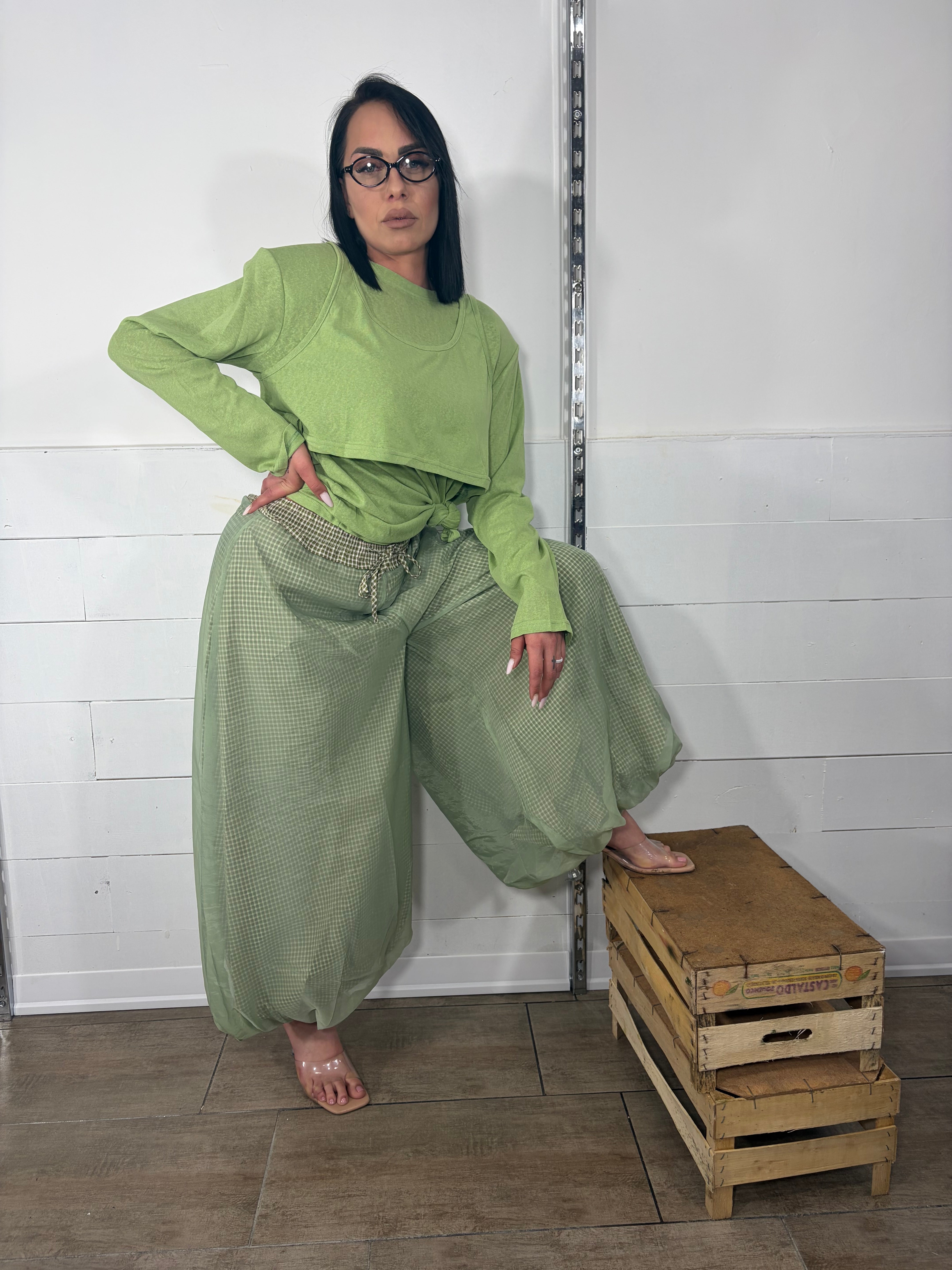 Maglia pistacchio