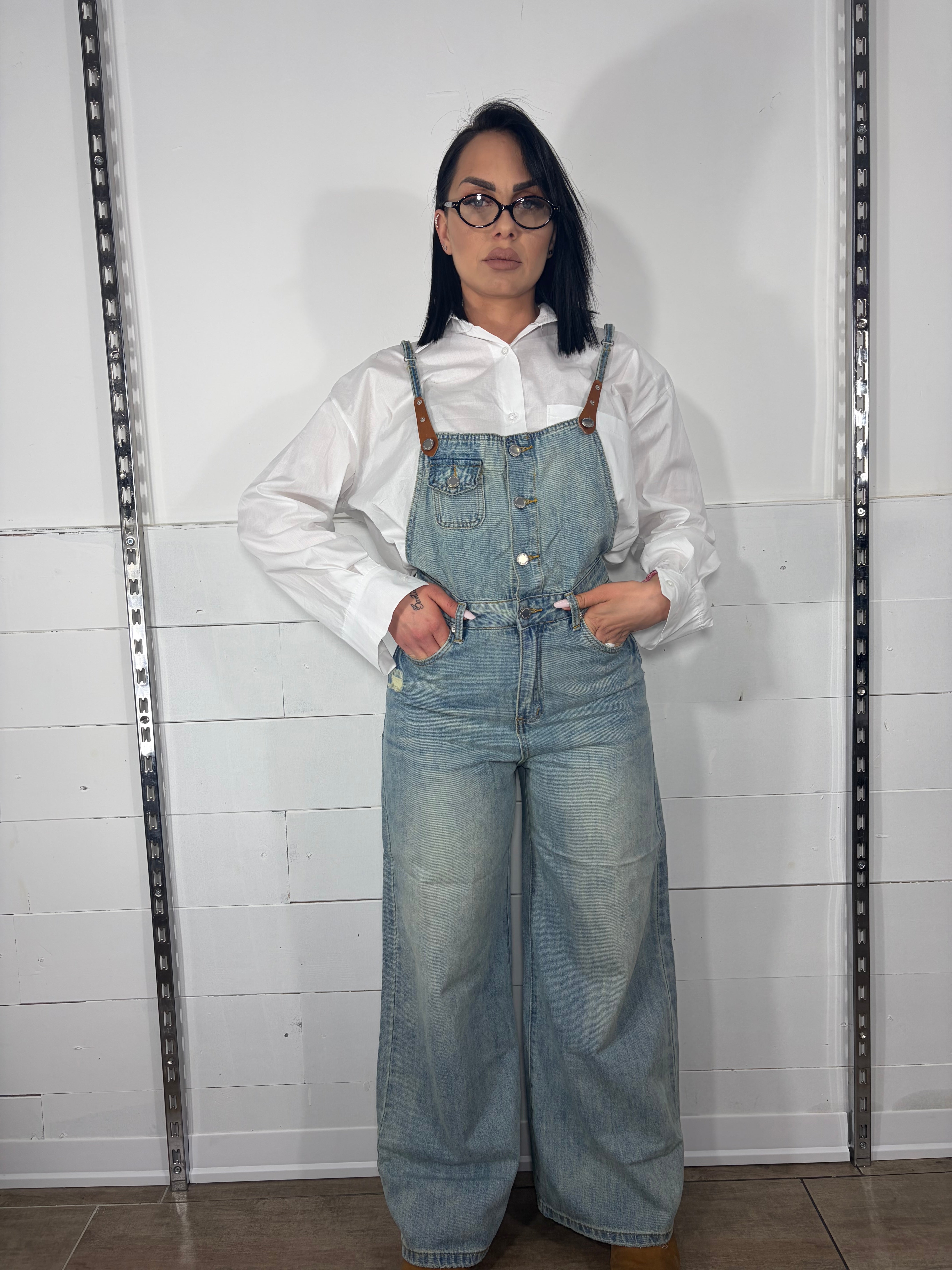 Salopette cowgirl